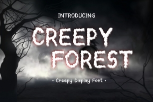 Creepy Forest Font Download