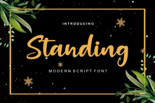 Standing Font Download