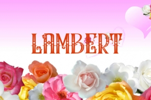 Lambert Font Download