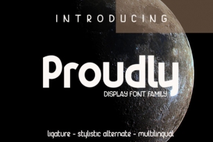Proudly Font Download