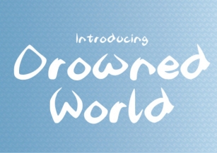 Drowned World Font Download