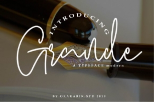 Grande Font Download