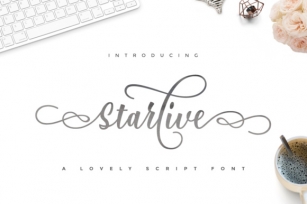 Starlive Script Font Download