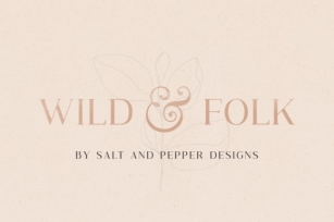 Wild & Folk Font Download