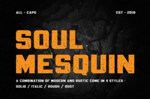 Soul Mesquin Font Download