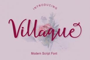 Villaque Script Font Download