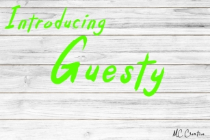 Guesty Font Download