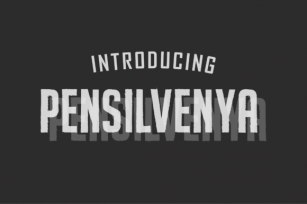 Pensilvanya Font Download