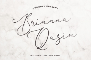 Brianna Qasim Font Download