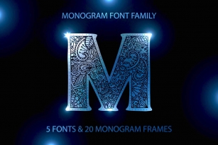 Monogram Font Family Font Download