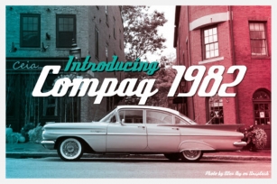 Compaq 1980 Font Download