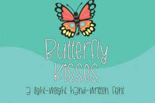 Butterfly Kisses Font Download