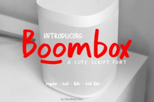 Boombox Font Download
