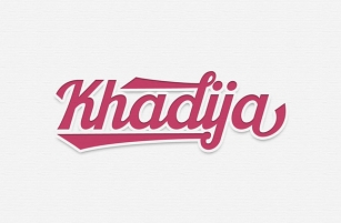 Khadija Script Font Download