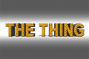 The Thing Font Download