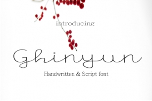 Ghinyun Font Download