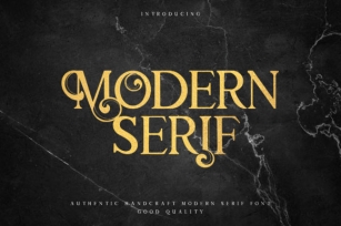 Modern Serif Font Download