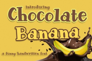 Chocolate Banana Font Download