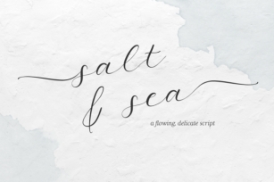 Salt and Sea Font Download