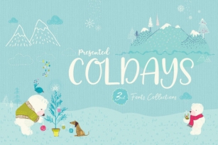 Coldays Memories Trio Font Download