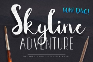Skyline Adventure Duo Font Download