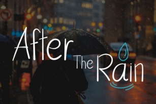 After the Rain Font Download