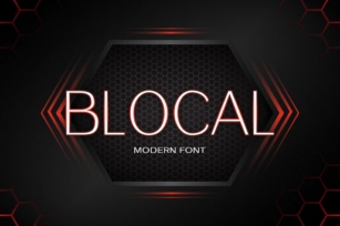 Blocal Font Download