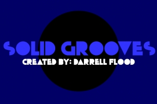 Solid Grooves Font Download
