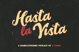 Hasta La Vista Trio Font Download