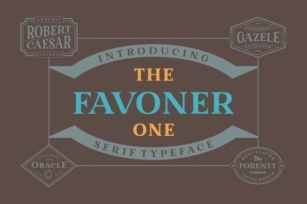 Favoner One Font Download