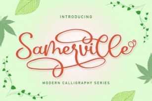 Samerville Font Download