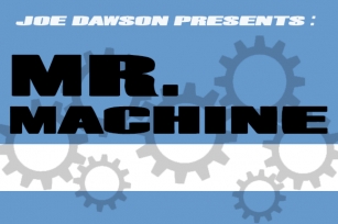 Mr. Machine Font Download