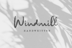 Windmill Font Download