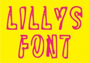 Lilly's Font Font Download