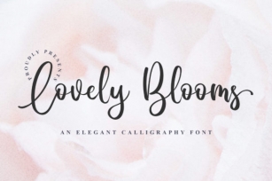 Lovely Blooms Font Download