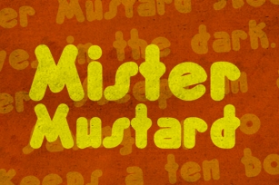 Mister Mustard Family Font Download