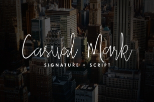 Casual Mark Script Font Download