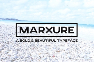 Marxure Font Download