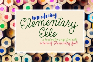 Elementary Elle Font Download