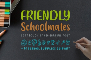 Friendly Schoolmates Font Download
