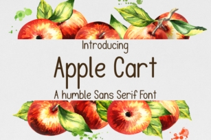 Apple Cart Font Download