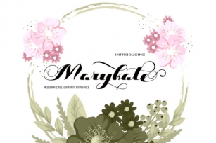 Marykate Font Download