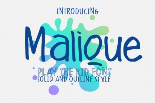 Malique Font Download