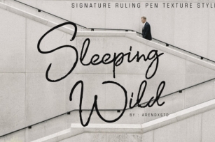 Sleeping Wild Font Download