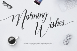 Morning Wishes Font Download