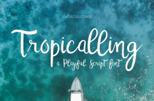 Tropicalling Font Download