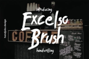 Excelco Brush Font Download