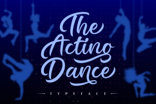 The Acting Dance Font Download