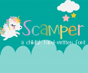 Scamper Font Download