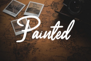 Painted Font Download